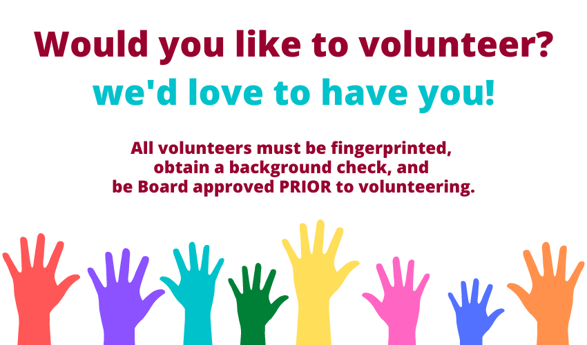 become a volunteer